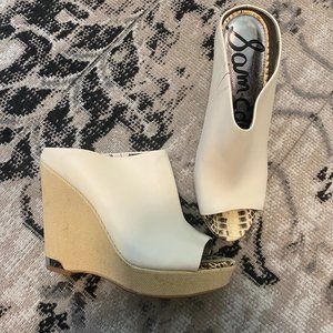 Sam Edelman Wedge Mules SZ 9.5